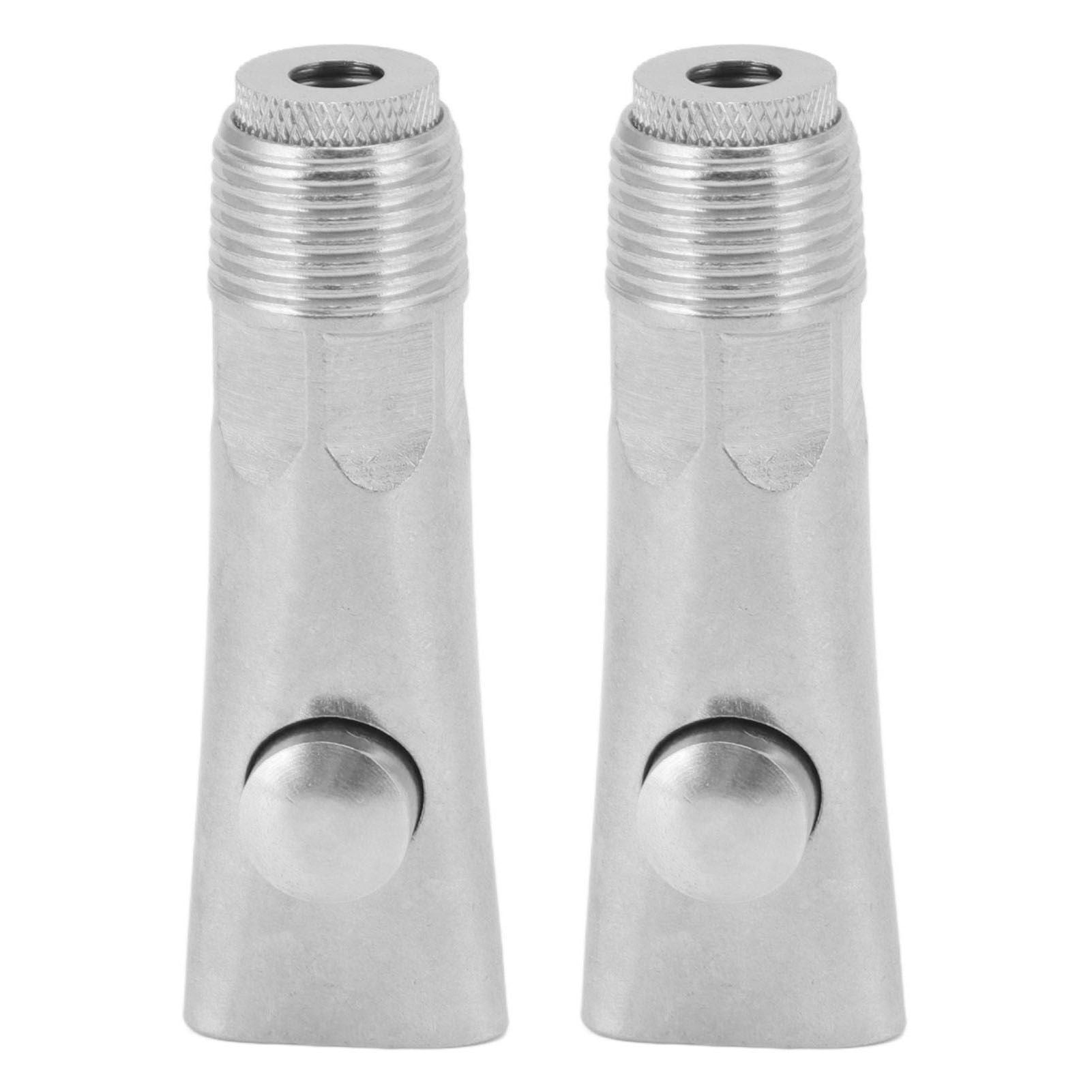2pcs Pig Water Nipple Even Water Volume Stainless Steel G1/2 External Thread Pig Drinker for Sows Piglets V1294-YM0512-3111220295711