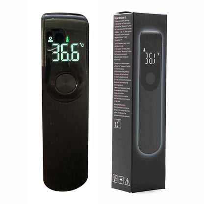 Forehead Thermometer Black Mini Portable Contactless Infrared Handheld Electronic Thermometer for Home V1294-YM0512-3111220296111