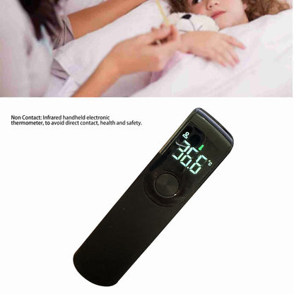 Forehead Thermometer Black Mini Portable Contactless Infrared Handheld Electronic Thermometer for Home V1294-YM0512-3111220296111