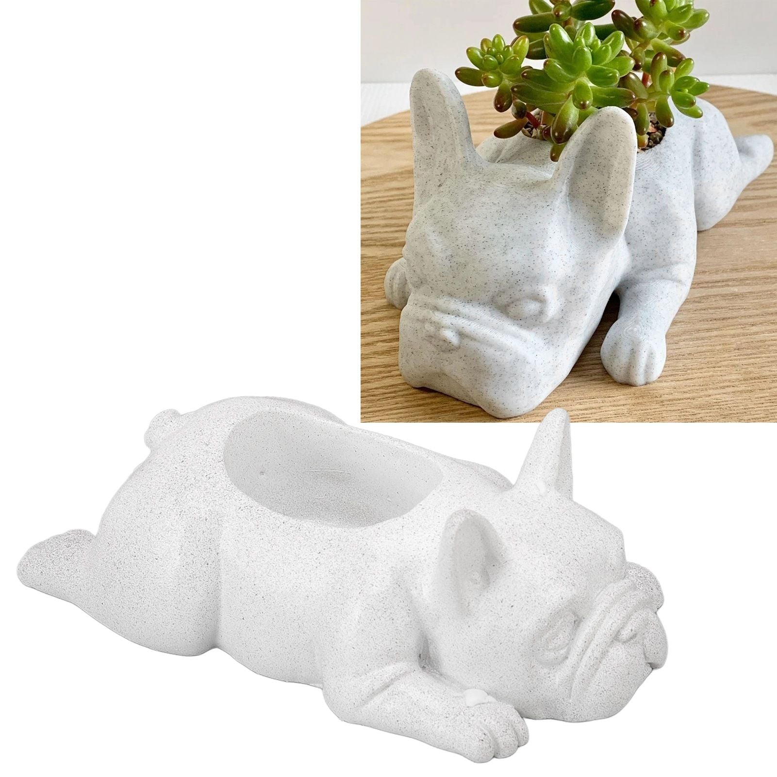 Resin Succulent Planter Pots Dog Flowerpot Office Desktop Ornament For Decorating Your Table V1294-YM0512-3111220297211