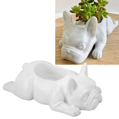 Resin Succulent Planter Pots Dog Flowerpot Office Desktop Ornament For Decorating Your Table V1294-YM0512-3111220297211