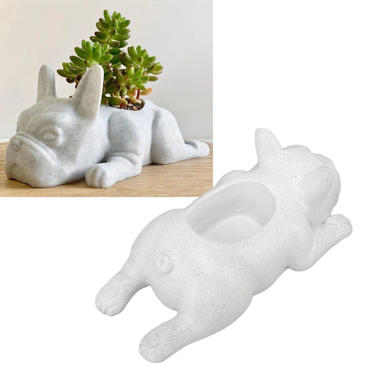 Resin Succulent Planter Pots Dog Flowerpot Office Desktop Ornament For Decorating Your Table V1294-YM0512-3111220297211