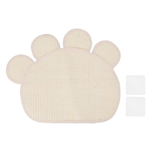 Sisal Cat Scratcher Mat Cute Shape Grinding Claw Protecting Furniture Cat Floor Scratching Pad for Cats V1294-YM0512-3111220298011