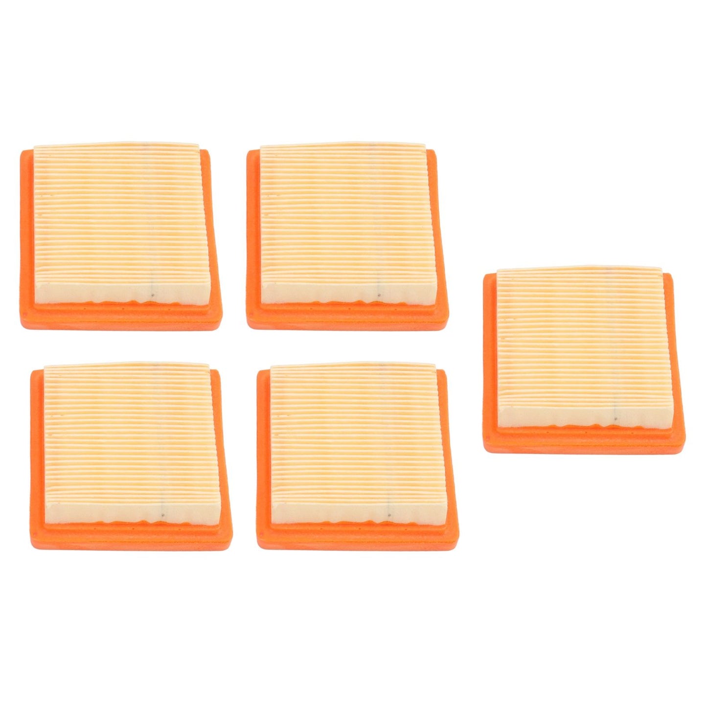 5PCS Trimmer Air Filter Panel Filter Paper Trimmer Air Filter Replacement for Stihl FS91 Garden Tool V1294-YM0512-3111220298411
