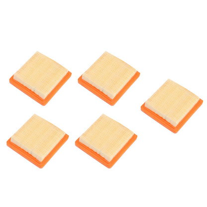 5PCS Trimmer Air Filter Panel Filter Paper Trimmer Air Filter Replacement for Stihl FS91 Garden Tool V1294-YM0512-3111220298411