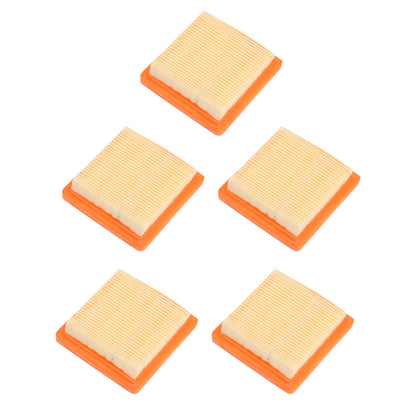 5PCS Trimmer Air Filter Panel Filter Paper Trimmer Air Filter Replacement for Stihl FS91 Garden Tool V1294-YM0512-3111220298411