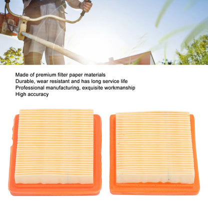 5PCS Trimmer Air Filter Panel Filter Paper Trimmer Air Filter Replacement for Stihl FS91 Garden Tool V1294-YM0512-3111220298411