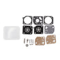 Carburetor Diaphragm and Gasket High Reliability Iron Rubber Carburetor Repair Kit for Zama Rb 29 Replacement V1294-YM0512-3111220298711