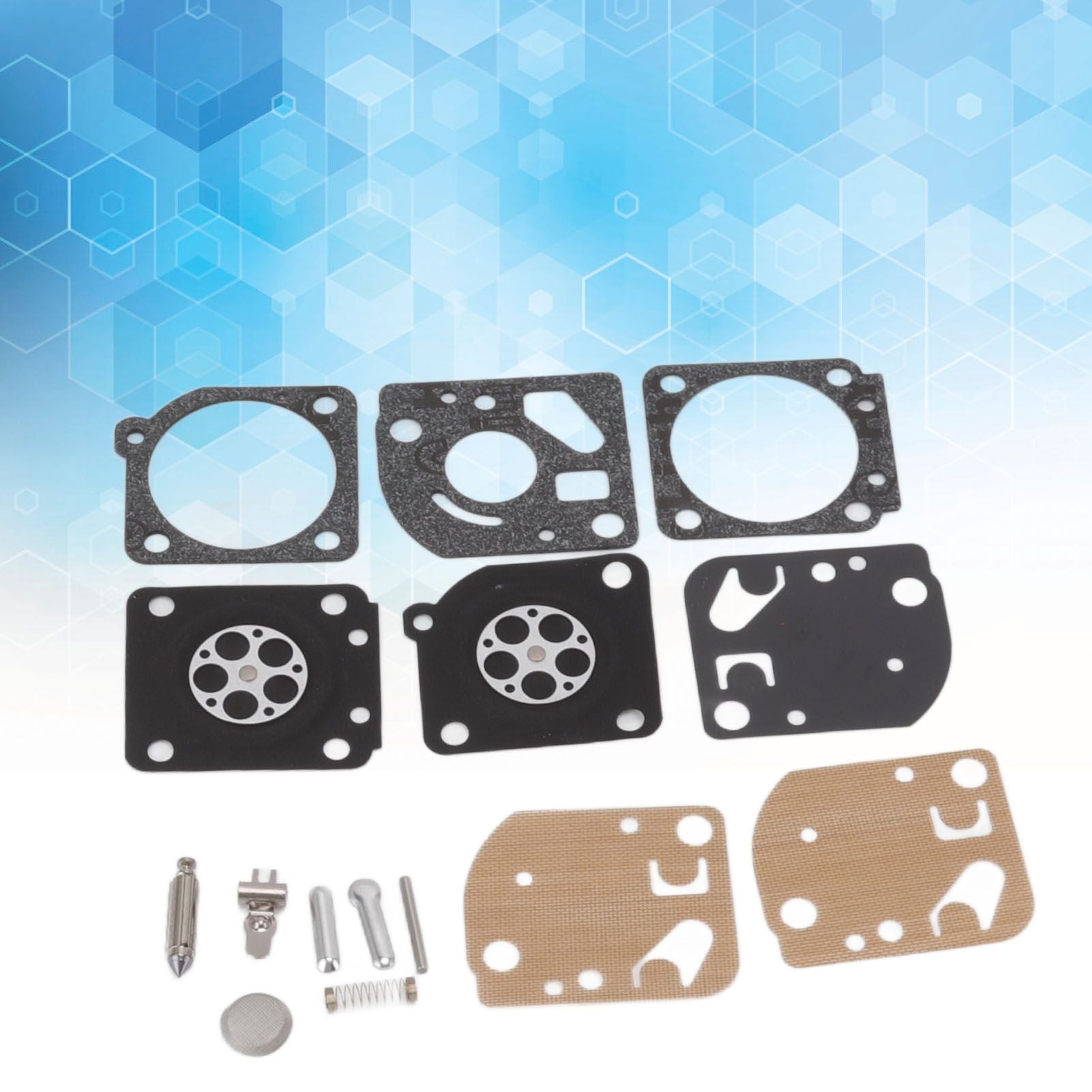 Carburetor Diaphragm and Gasket High Reliability Iron Rubber Carburetor Repair Kit for Zama Rb 29 Replacement V1294-YM0512-3111220298711