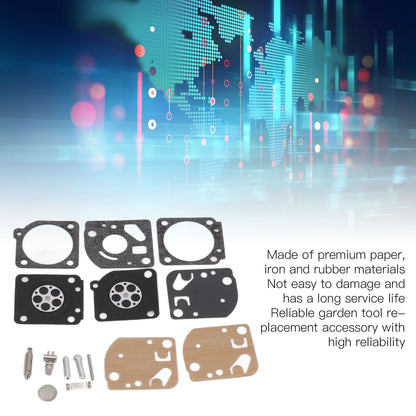 Carburetor Diaphragm and Gasket High Reliability Iron Rubber Carburetor Repair Kit for Zama Rb 29 Replacement V1294-YM0512-3111220298711