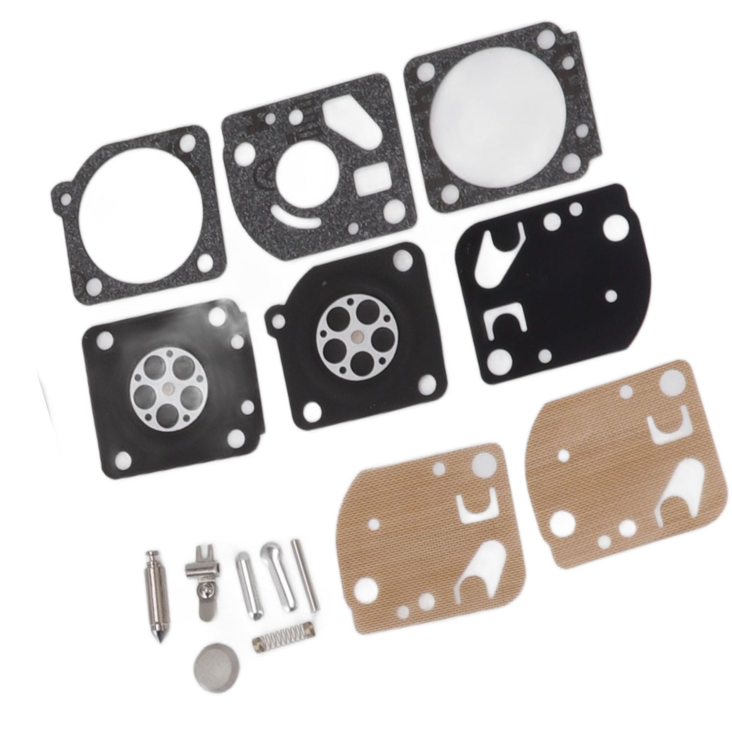 Carburetor Diaphragm and Gasket High Reliability Iron Rubber Carburetor Repair Kit for Zama Rb 29 Replacement V1294-YM0512-3111220298711