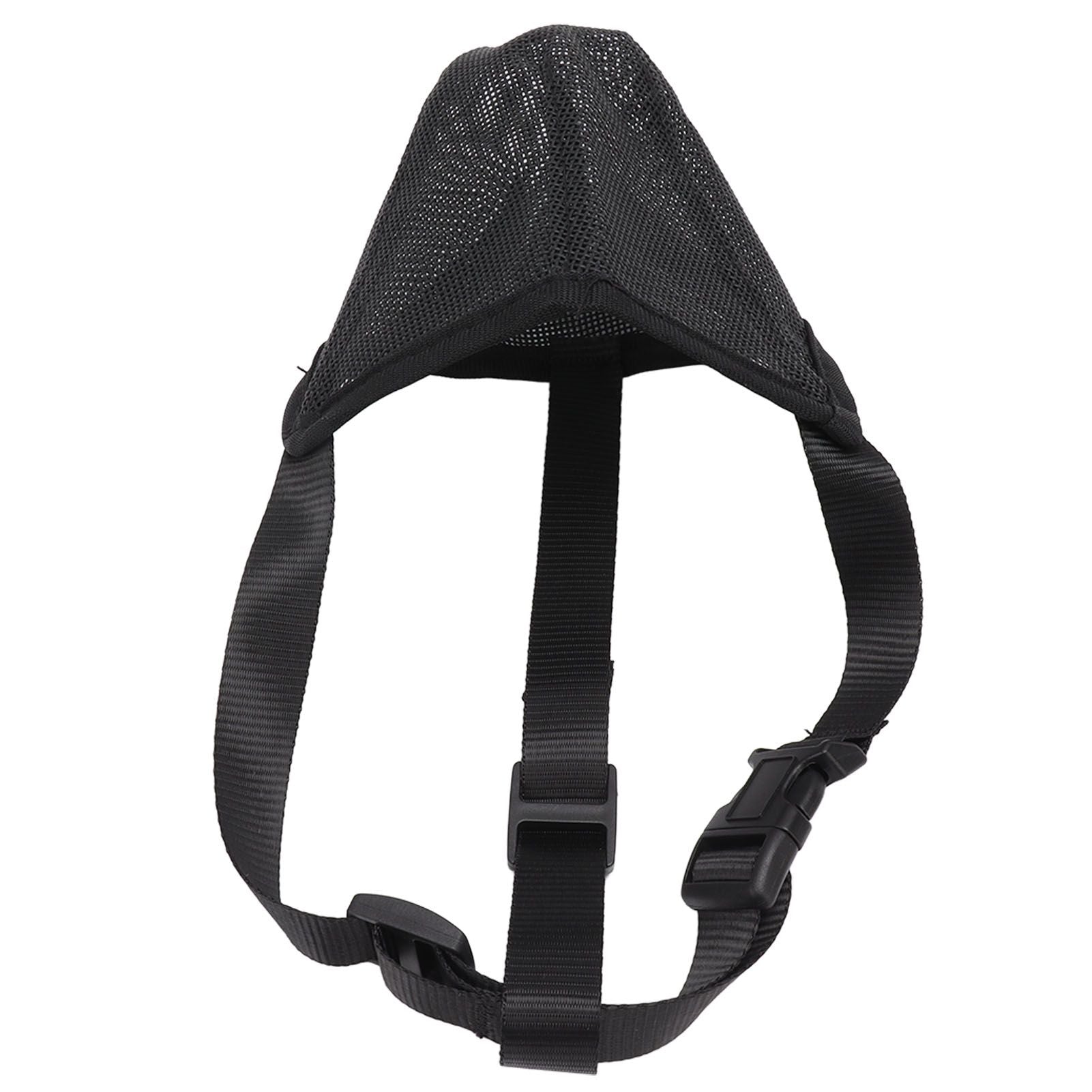 Dog Muzzle Soft Mesh Poisoned Bait Protection Pet Mouth Cover with Adjustable Straps for Small Medium Large V1294-YM0512-3111220299211