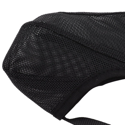 Dog Muzzle Soft Mesh Poisoned Bait Protection Pet Mouth Cover with Adjustable Straps for Small Medium Large V1294-YM0512-3111220299211