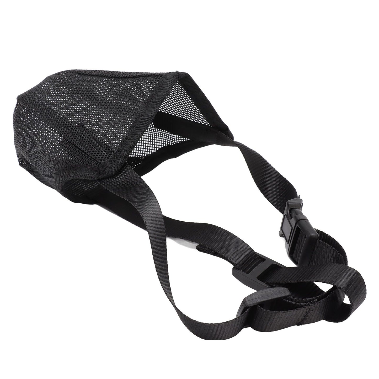 Dog Muzzle Soft Mesh Poisoned Bait Protection Pet Mouth Cover with Adjustable Straps for Small Medium Large V1294-YM0512-3111220299212