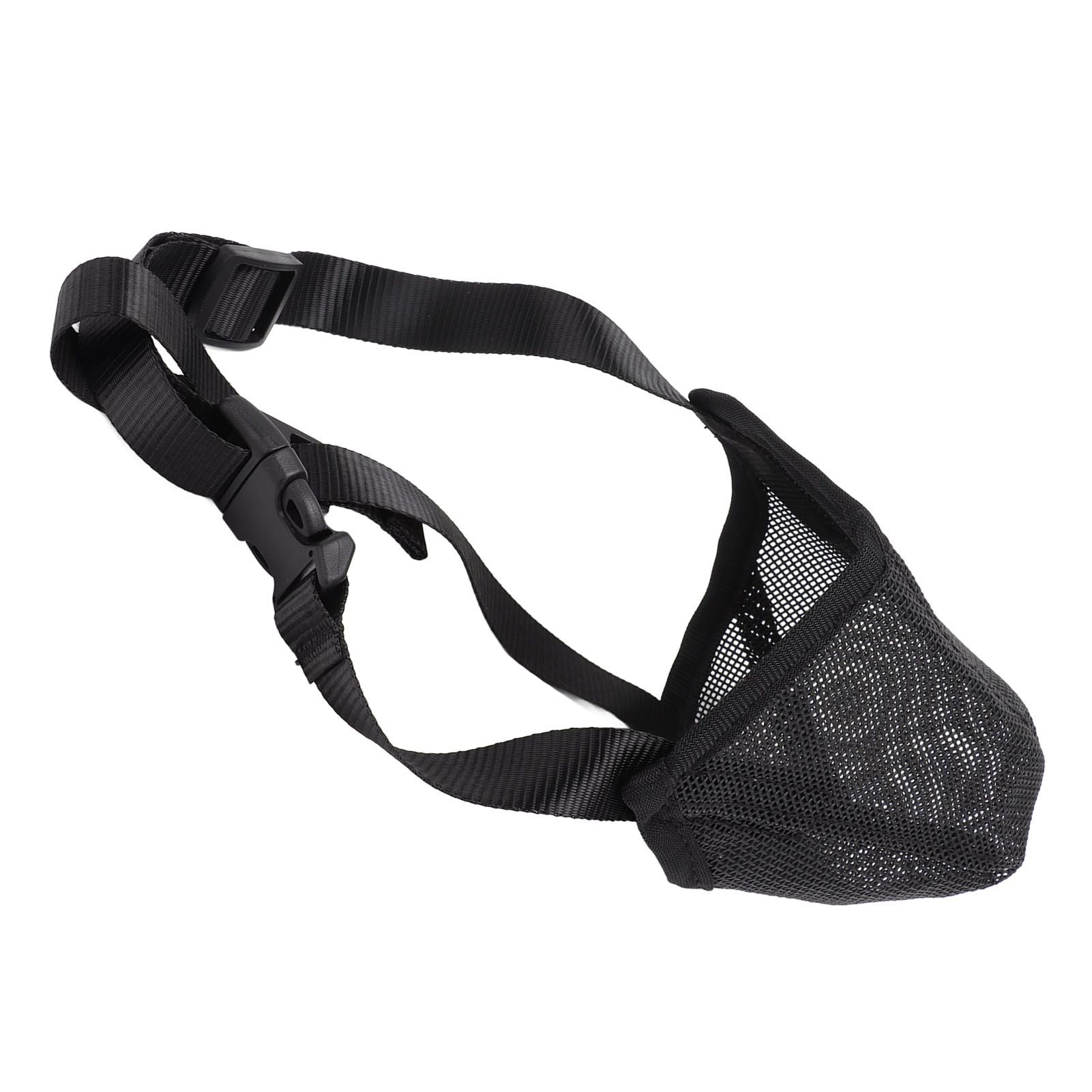 Dog Muzzle Soft Mesh Poisoned Bait Protection Pet Mouth Cover with Adjustable Straps for Small Medium Large V1294-YM0512-3111220299212