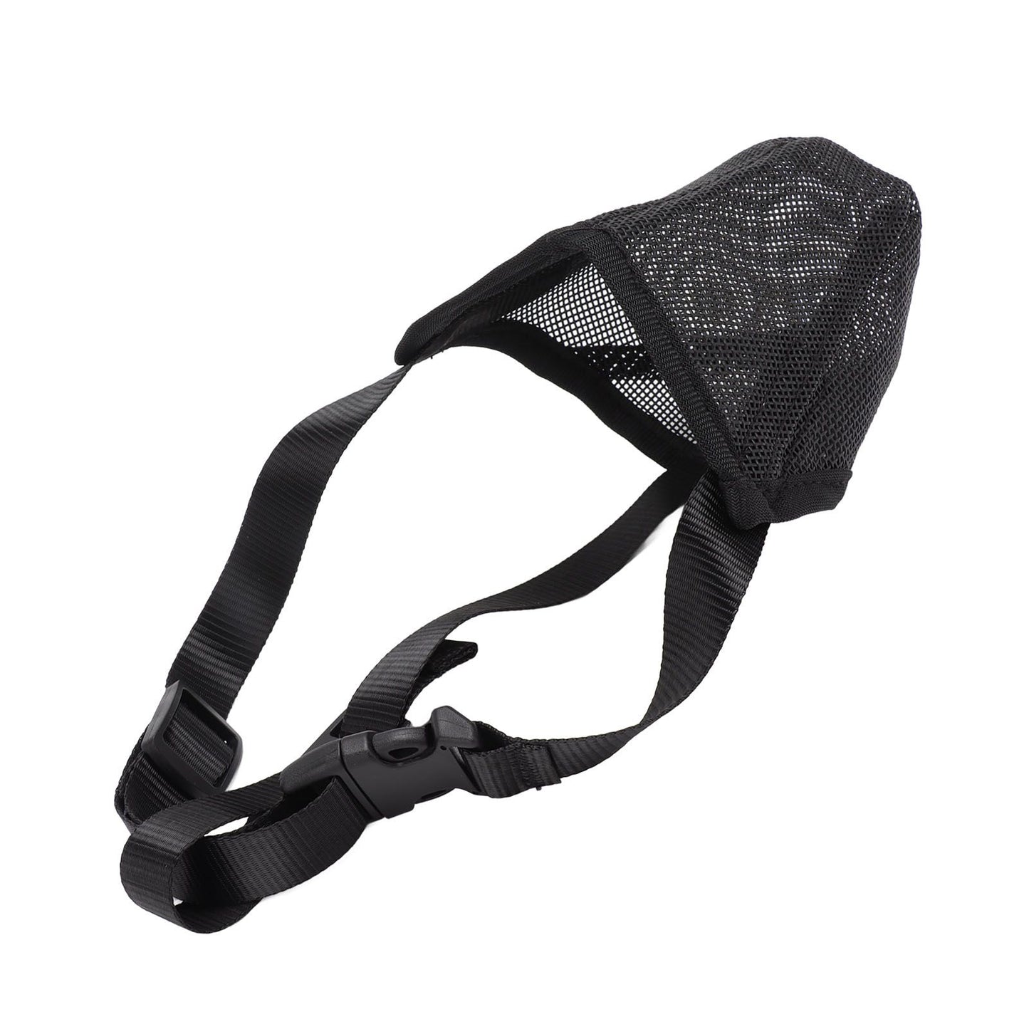 Dog Muzzle Soft Mesh Poisoned Bait Protection Pet Mouth Cover with Adjustable Straps for Small Medium Large V1294-YM0512-3111220299212