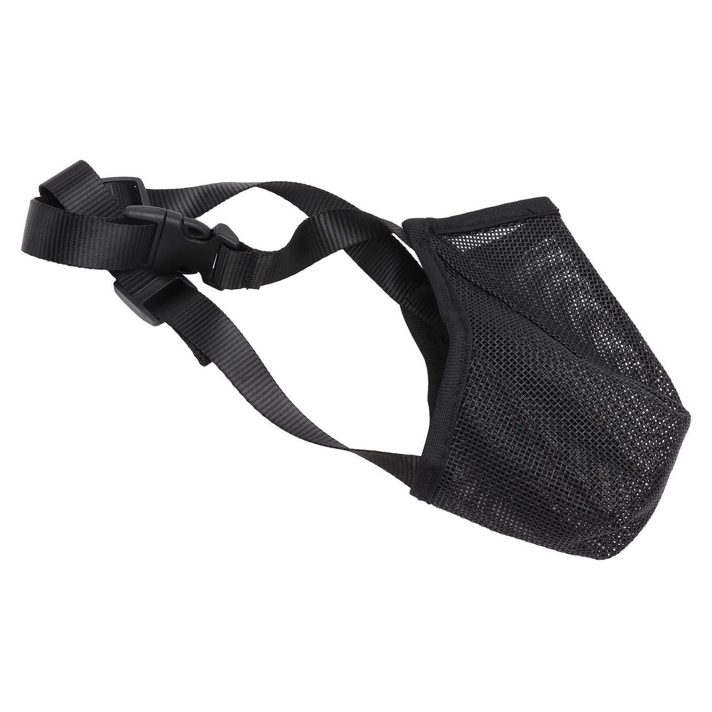 Dog Muzzle Soft Mesh Poisoned Bait Protection Pet Mouth Cover with Adjustable Straps for Small Medium Large V1294-YM0512-3111220299212