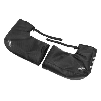One Pair Bike Handlebar Gloves Waterproof Reflective Bike Handlebar Hand Protector for Winter Cycling V1294-YM0512-3111220302011
