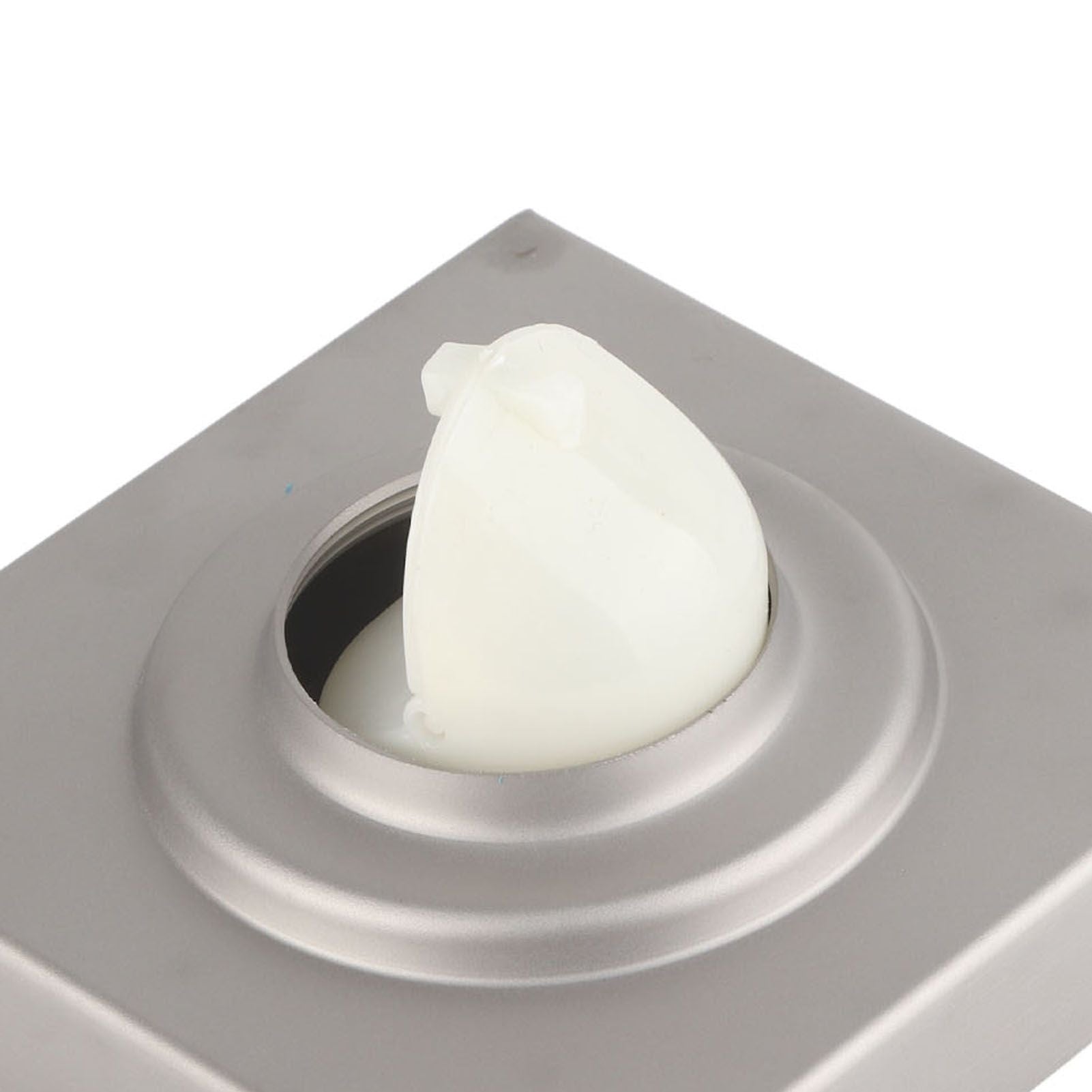 4 Inch Square Invisible Shower Drain Stainless Steel Anti Odor Bathroom Floor Drain 1.3mm Tileable Brushed V1294-YM0512-3112220070913