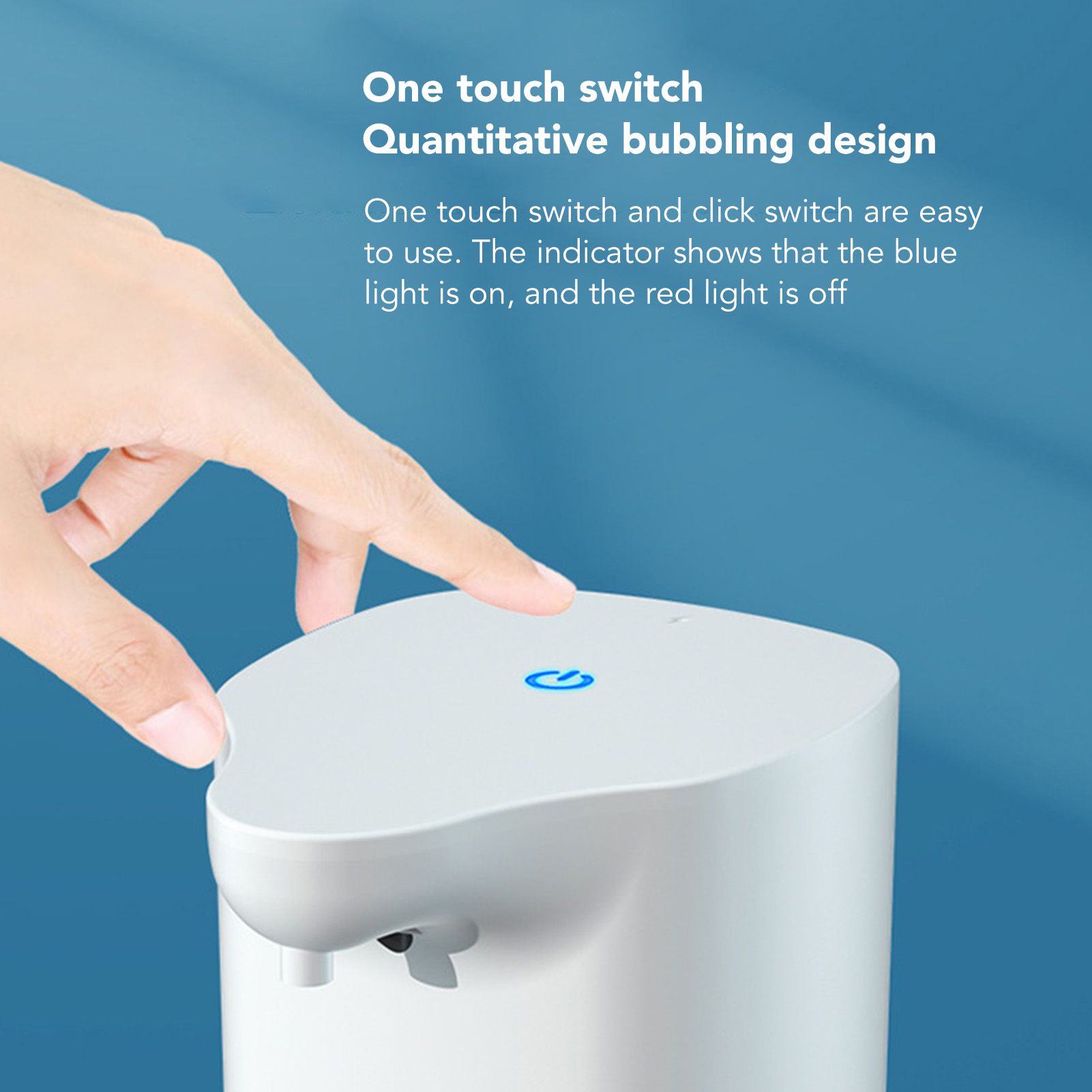 Automatic Foam Soap Dispenser Touchless Smart Liquid Soap Dispenser for Children Student Hotel V1294-YM0512-3112220071111