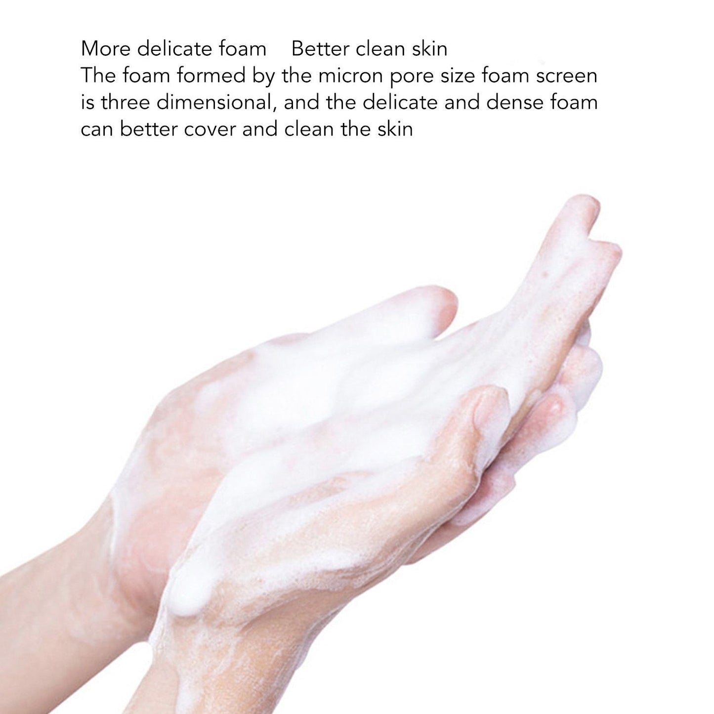 Automatic Foam Soap Dispenser Touchless Smart Liquid Soap Dispenser for Children Student Hotel V1294-YM0512-3112220071111