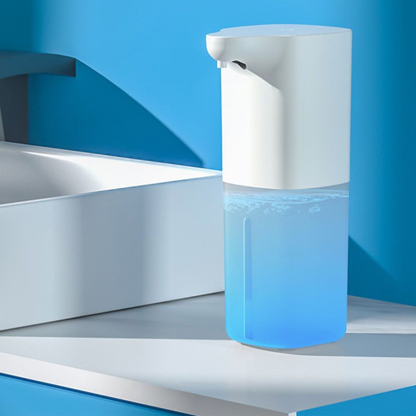 Automatic Foam Soap Dispenser Touchless Smart Liquid Soap Dispenser for Children Student Hotel V1294-YM0512-3112220071111
