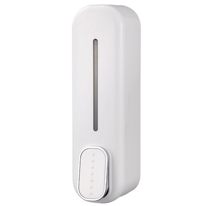 300ml Manual Soap Dispenser Press ABS Wall Mounted Shower Gel Container for Home Hotel White V1294-YM0512-3112220071511