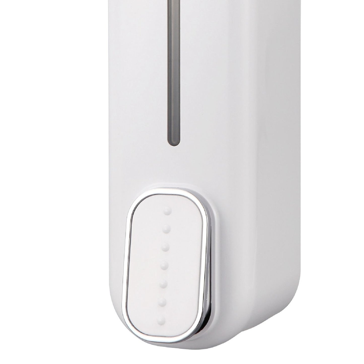 300ml Manual Soap Dispenser Press ABS Wall Mounted Shower Gel Container for Home Hotel White V1294-YM0512-3112220071511