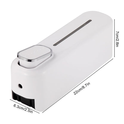 300ml Manual Soap Dispenser Press ABS Wall Mounted Shower Gel Container for Home Hotel White V1294-YM0512-3112220071511