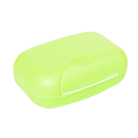Travel Soap Container Waterproof Portable Bar Soap Case Holder Leakproof Soap Box for Home Hotel Green V1294-YM0512-3112220071611