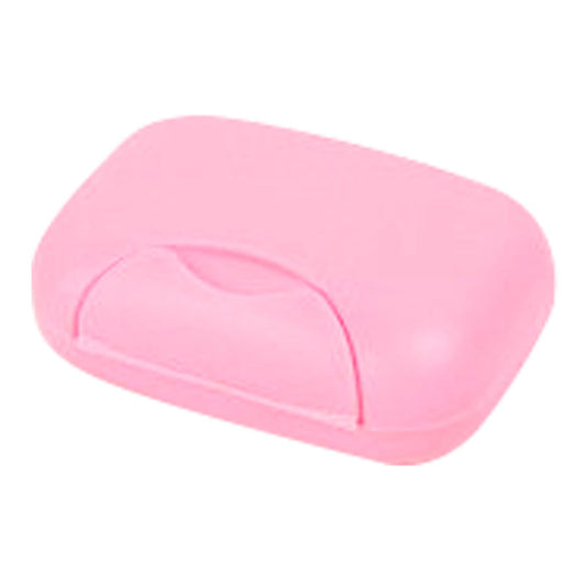 Travel Soap Container Waterproof Portable Bar Soap Case Holder Leakproof Soap Box for Home Hotel Pink V1294-YM0512-3112220071615