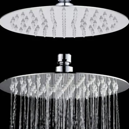 201 Stainless Steel Shower Head 8 Inch High Pressure Rainfall Shower Head for Bathroom Tour V1294-YM0512-3112220072312