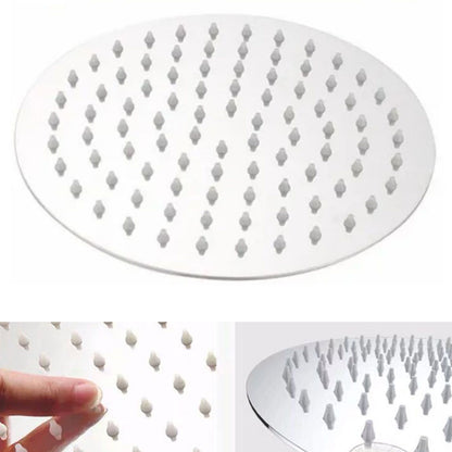 201 Stainless Steel Shower Head 8 Inch High Pressure Rainfall Shower Head for Bathroom Tour V1294-YM0512-3112220072312