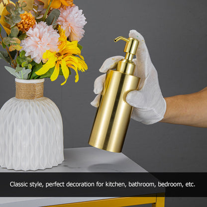 Soap Dispenser Stainless Steel Bottle Large Capacity Home Decoration with Pump for Bathroom V1294-YM0512-3112220074811