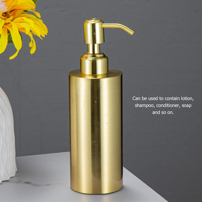 Soap Dispenser Stainless Steel Bottle Large Capacity Home Decoration with Pump for Bathroom V1294-YM0512-3112220074811