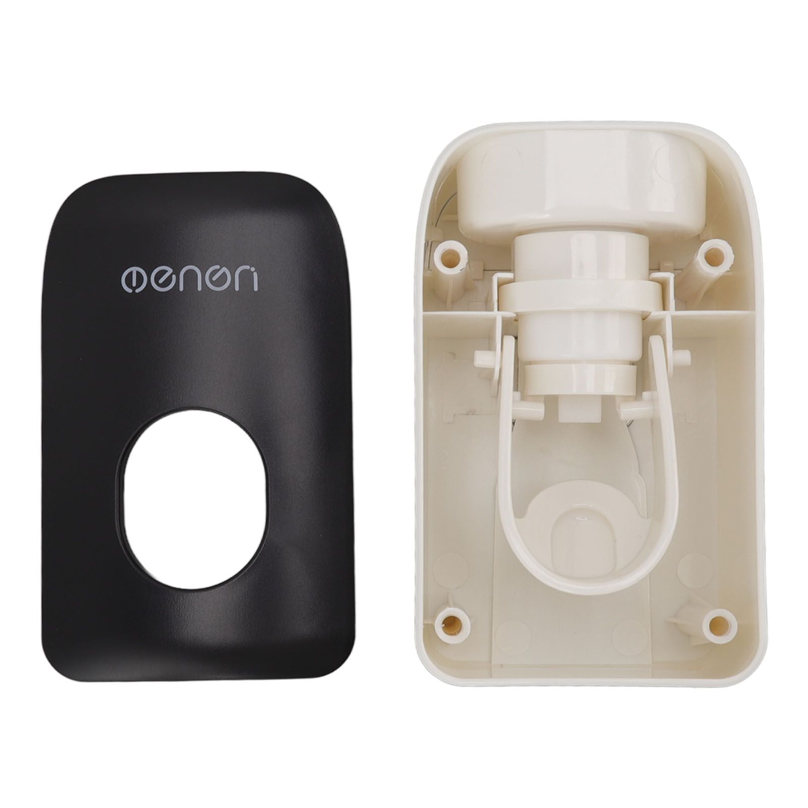 Automatic Toothpaste Dispenser Wall Mounted Adhesive Toothpaste Squeezer Holder for Bathroom Black V1294-YM0512-3112220075211