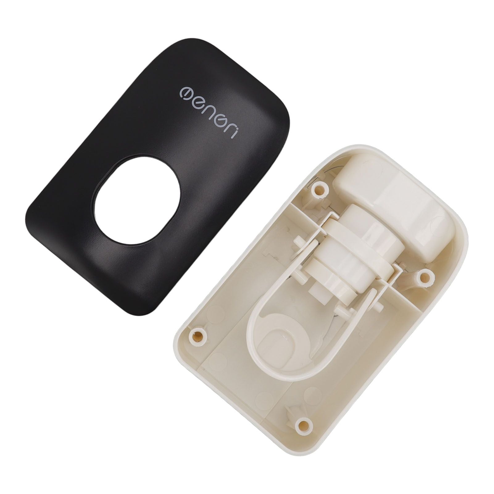 Automatic Toothpaste Dispenser Wall Mounted Adhesive Toothpaste Squeezer Holder for Bathroom Black V1294-YM0512-3112220075211