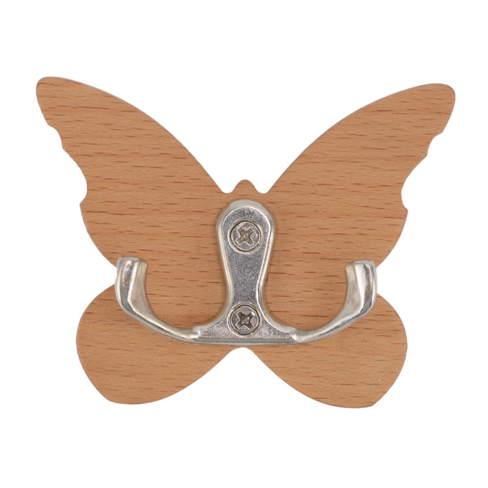Wooden Butterfly Wall Hook Wood Wall Mounted Hanger for Coat Clothes Hat Towel V1294-YM0512-3112220076911