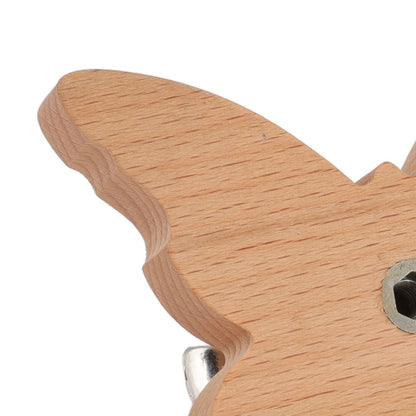 Wooden Butterfly Wall Hook Wood Wall Mounted Hanger for Coat Clothes Hat Towel V1294-YM0512-3112220076911
