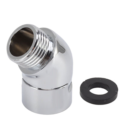 Handhold Shower Elbow Adapter 135 Degrees Shower Head Brass Elbow Adapter Shower Accessories G1/2in V1294-YM0512-3112220077311