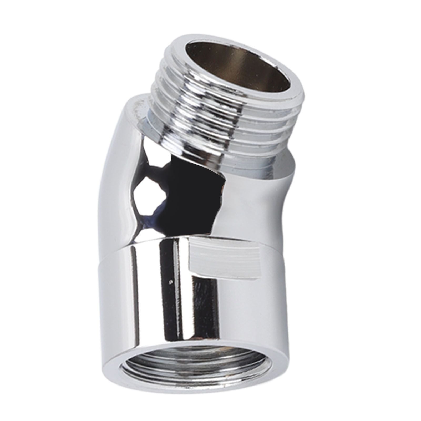 Handhold Shower Elbow Adapter 135 Degrees Shower Head Brass Elbow Adapter Shower Accessories G1/2in V1294-YM0512-3112220077311
