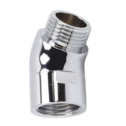 Handhold Shower Elbow Adapter 135 Degrees Shower Head Brass Elbow Adapter Shower Accessories G1/2in V1294-YM0512-3112220077311