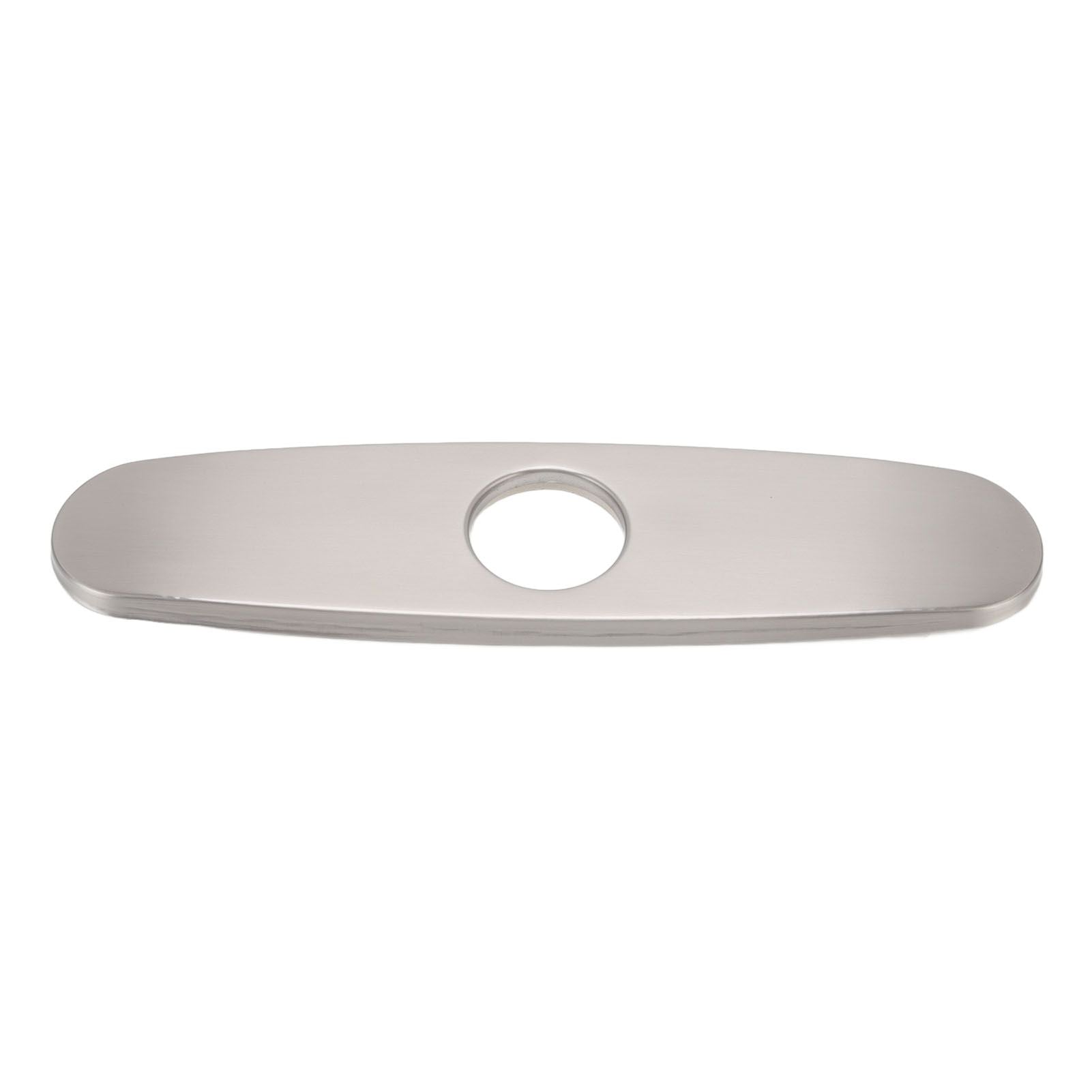 Sink Faucet Hole Cover Deck Plate Brushed 304 Stainless Steel Fishplate Bottom Plate Kitchen Faucet V1294-YM0512-3112220077411