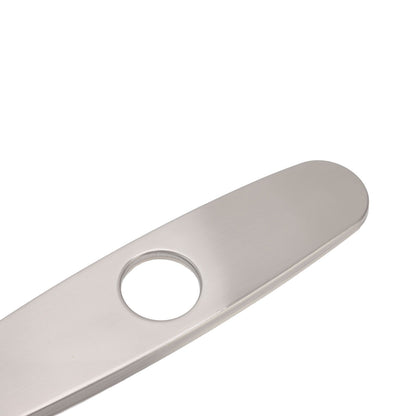 Sink Faucet Hole Cover Deck Plate Brushed 304 Stainless Steel Fishplate Bottom Plate Kitchen Faucet V1294-YM0512-3112220077411