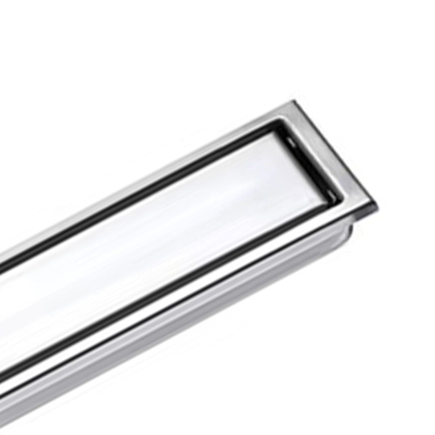 Linear Shower Drain Stainless Steel Rustproof Scratch Resistant Detachable Long Floor Drain for Bathroom V1294-YM0512-3112220077511