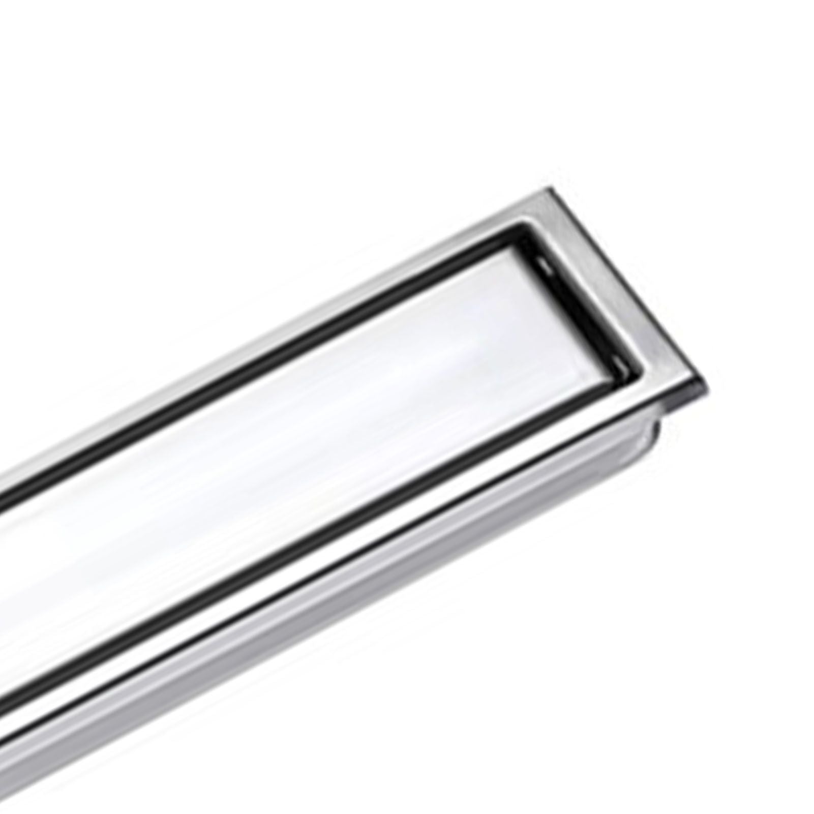 Linear Shower Drain Stainless Steel Rustproof Scratch Resistant Detachable Long Floor Drain for Bathroom V1294-YM0512-3112220077511