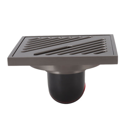 Square Shower Floor Drain Extra Thick Stainless Steel Bathroom Floor Drain for Home Kitchen Accessories Gray V1294-YM0512-3112220078011