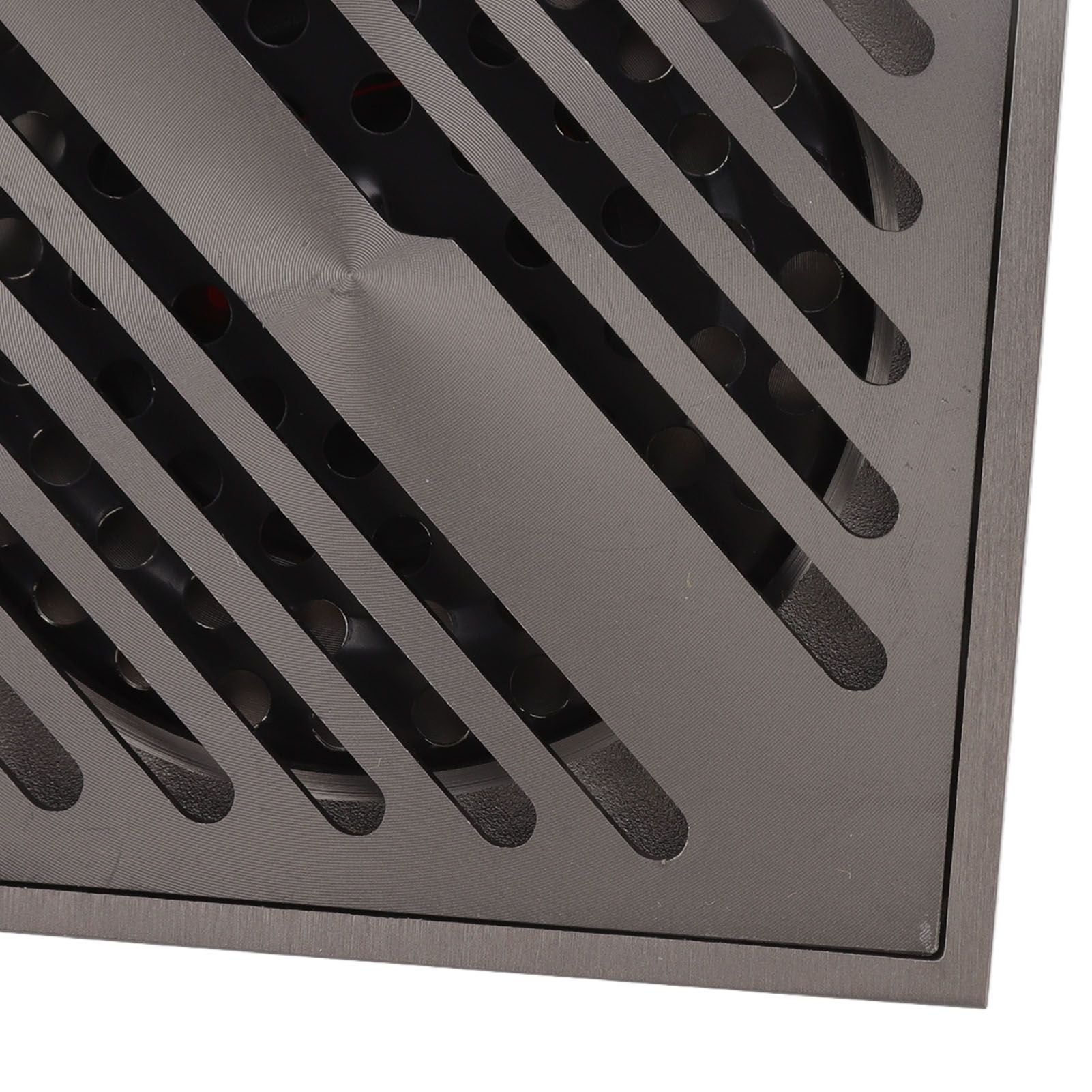 Square Shower Floor Drain Extra Thick Stainless Steel Bathroom Floor Drain for Home Kitchen Accessories Gray V1294-YM0512-3112220078011