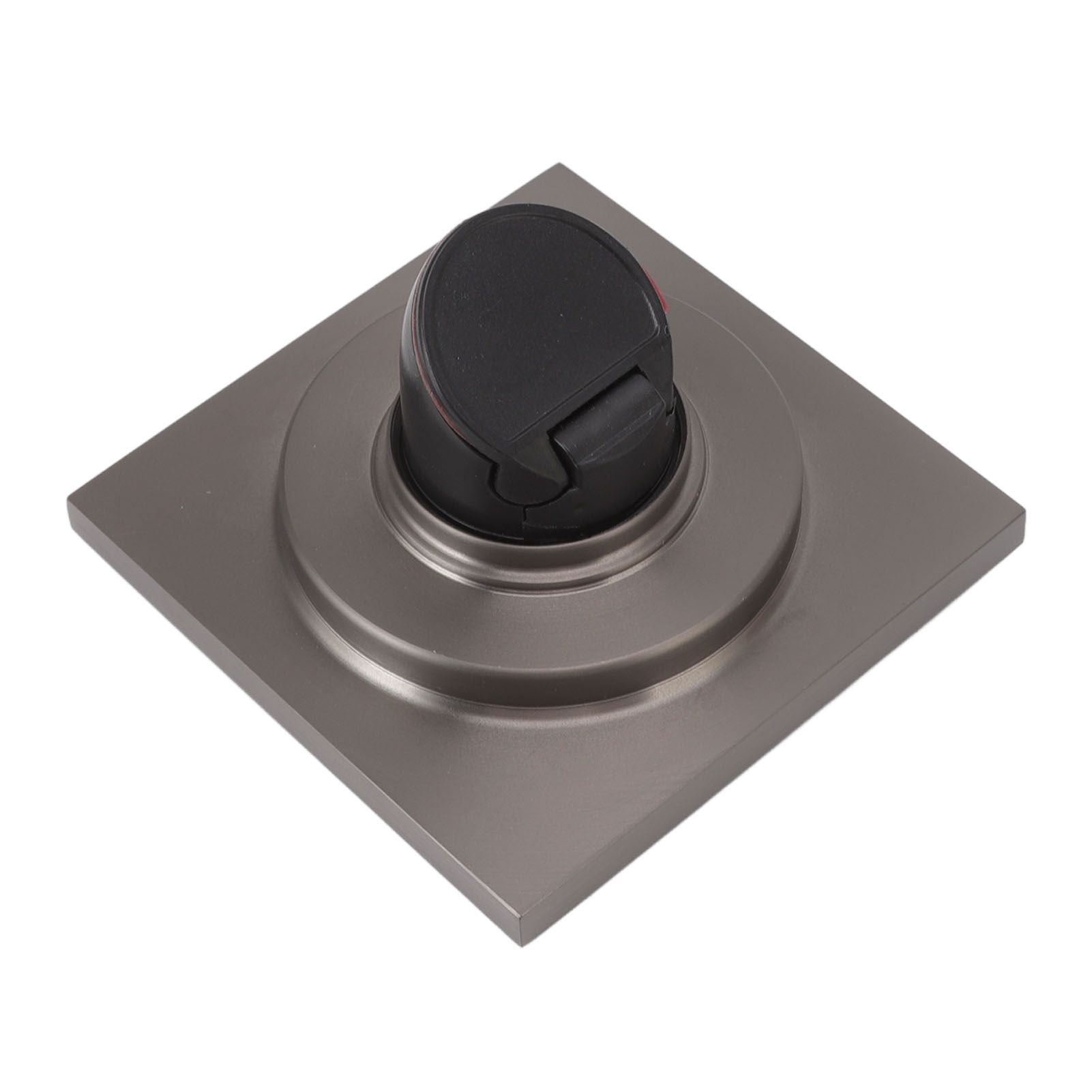 Square Shower Floor Drain Extra Thick Stainless Steel Bathroom Floor Drain for Home Kitchen Accessories Gray V1294-YM0512-3112220078011
