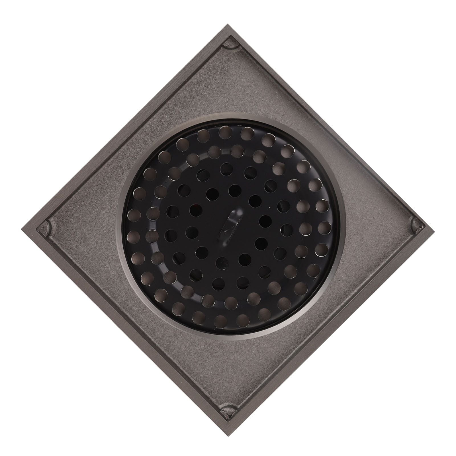 Square Shower Floor Drain Extra Thick Stainless Steel Bathroom Floor Drain for Home Kitchen Accessories Gray V1294-YM0512-3112220078011
